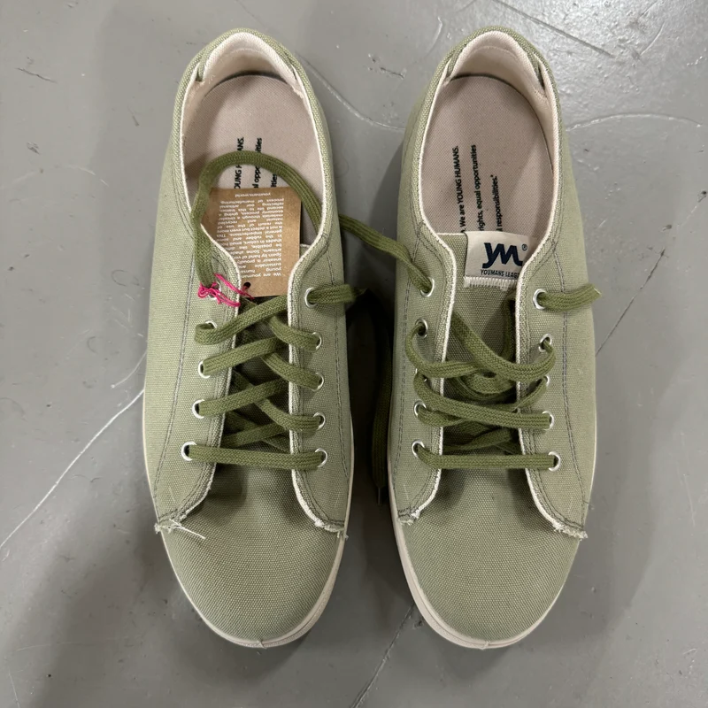 Youmans Unisex Canvas Sneaker "Dunedin" - Grün