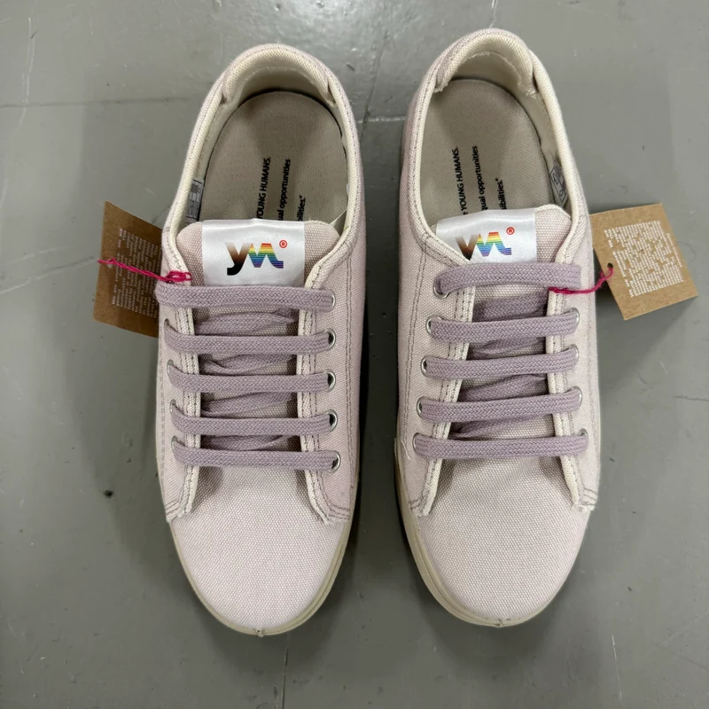 Youmans Unisex Canvas Sneaker "Dunedin" - Helles Flieder