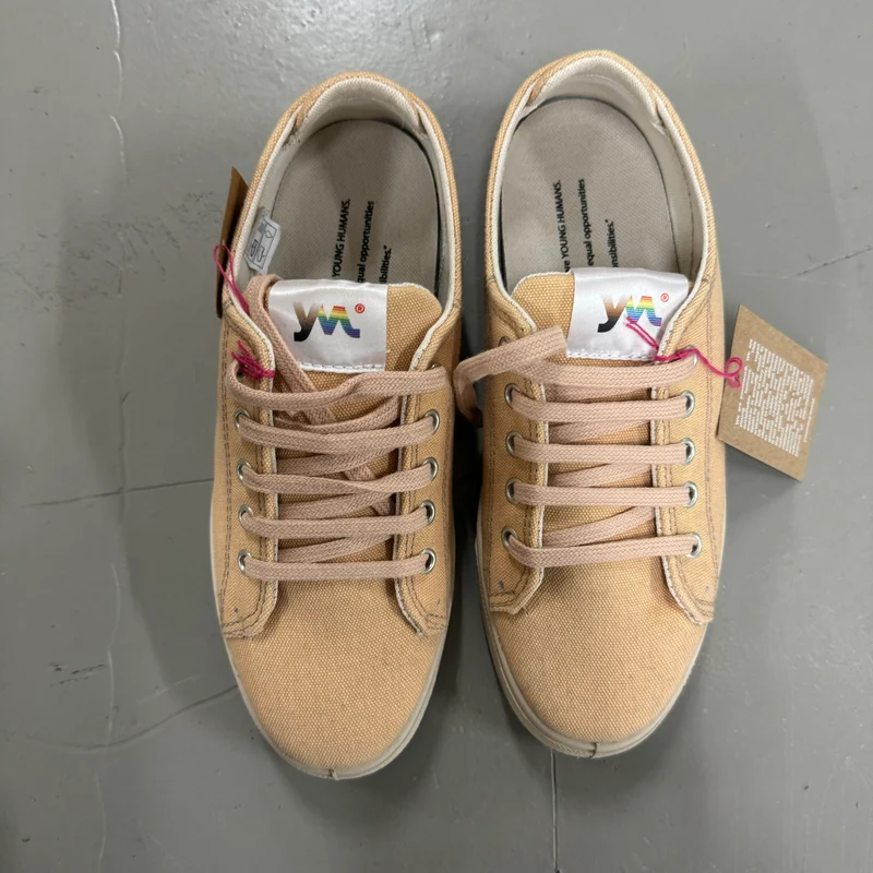 Youmans Unisex Canvas Sneaker "Dunedin" - Orange