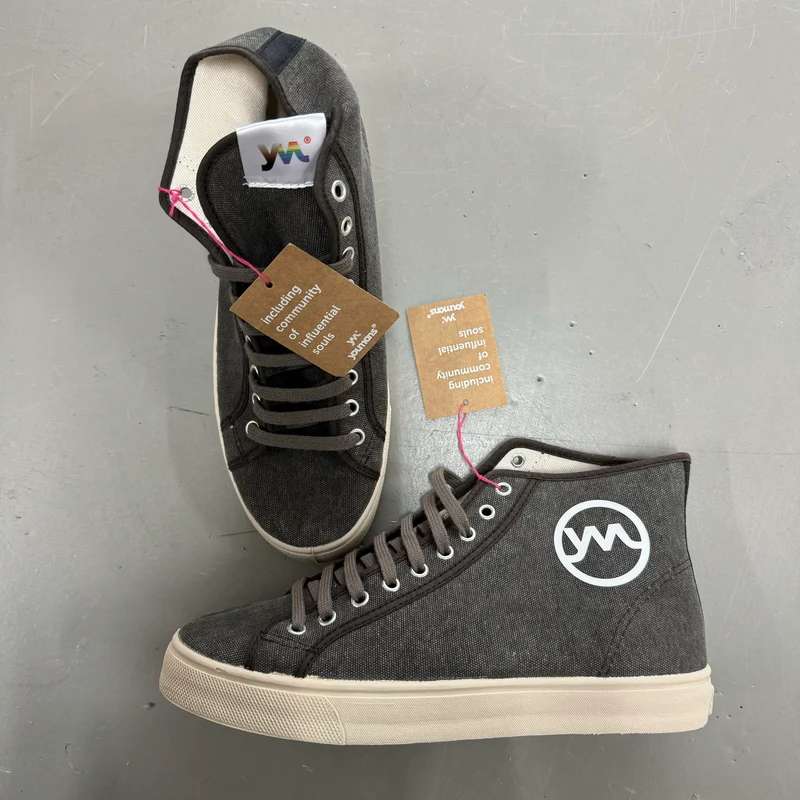 Youmans Unisex Canvas Sneaker "Pinella" - Dunkelgrau