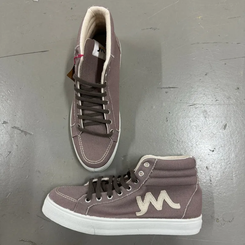Youmans Unisex Canvas Sneaker "Manatee" - Braun-Grau