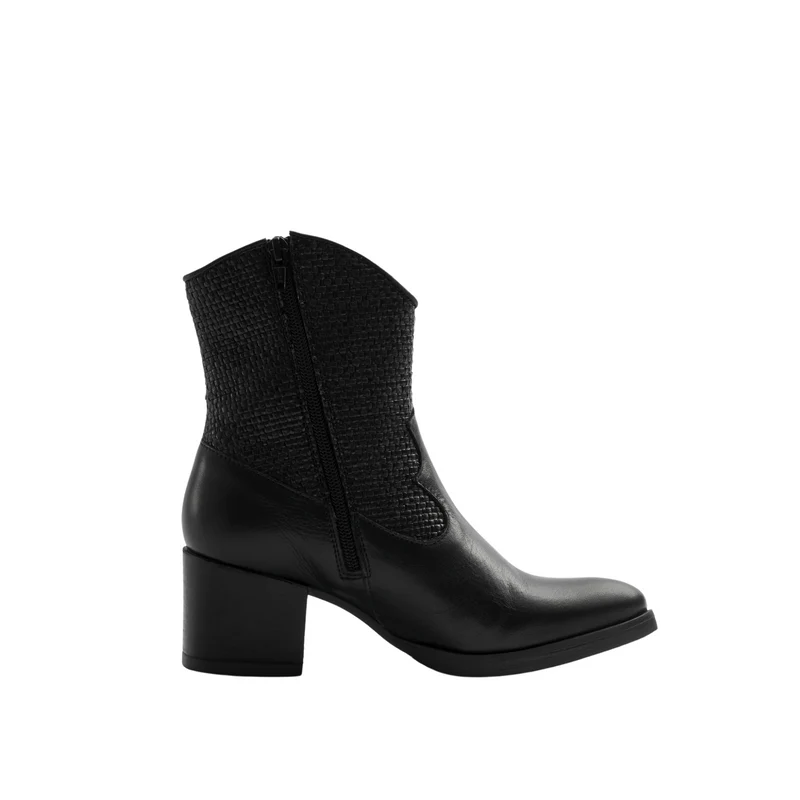 ADDITION Stiefel "Western pleated"