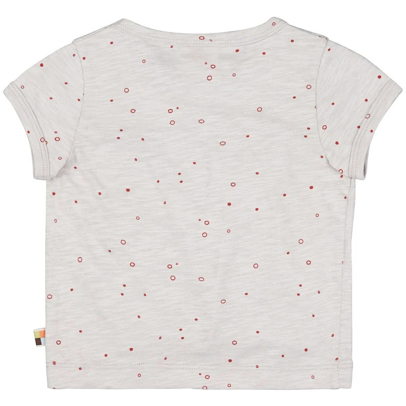 loud + proud Tunika Slub Jersey mit Druck - Stone