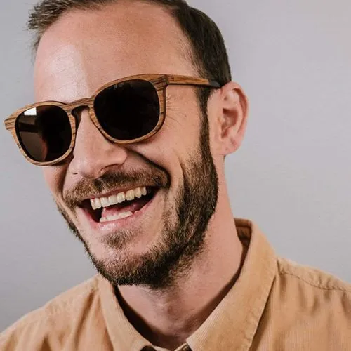 KERBHOLZ Sonnenbrille "ALFONS" - Rosewood