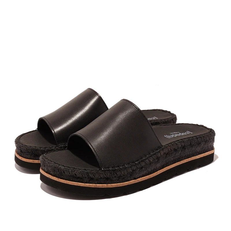 Espadrij l´originale Pantolette "Paloma Noir"
