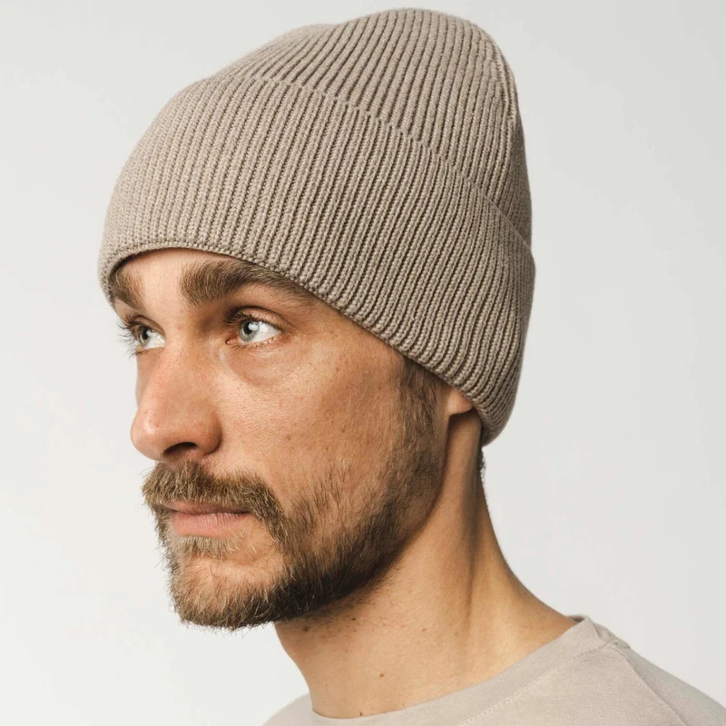 MELA Unisex Strickmütze "KALI" - hazel-blend