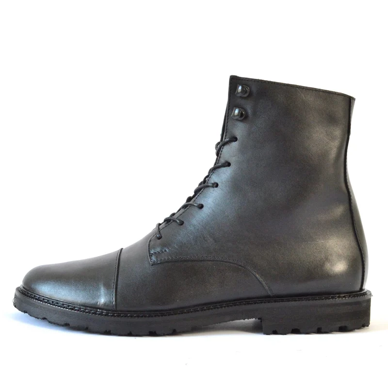 SORBAS Shoes Unisex Lederstiefel "'94 BLACK"