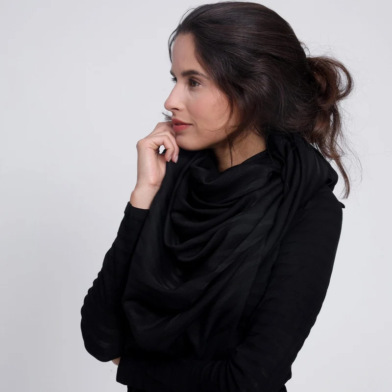 Lovjoi Schal "TEREBELLUM" - Blackwood