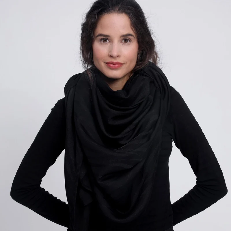 Lovjoi Schal "TEREBELLUM" - Blackwood