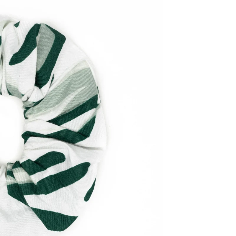 MELA Scrunchie Haargummi "AJITHA" - Leaf