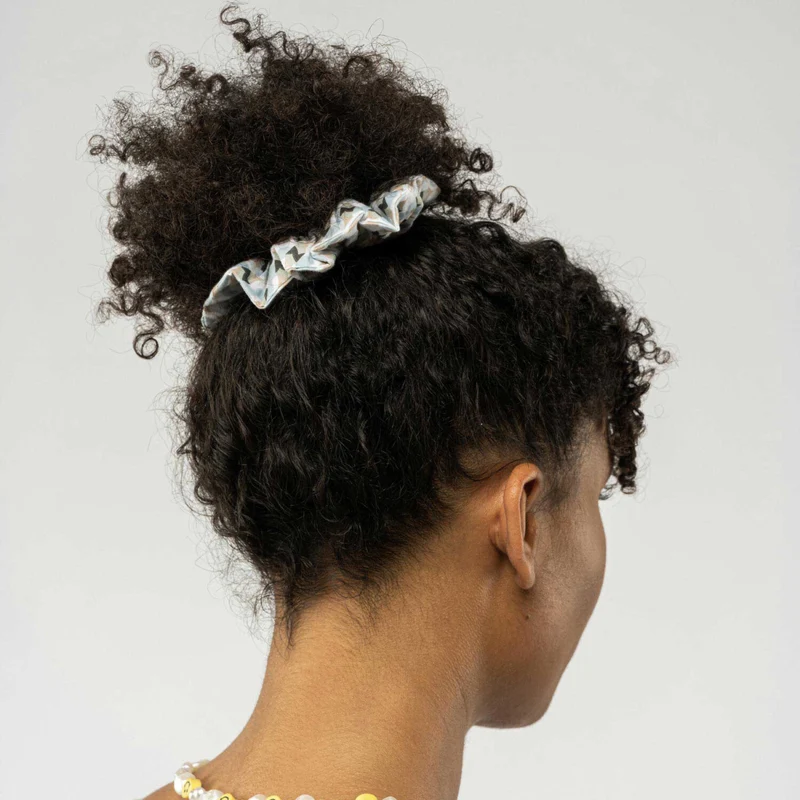 MELA Scrunchie Haargummi "AJITHA" - geometric