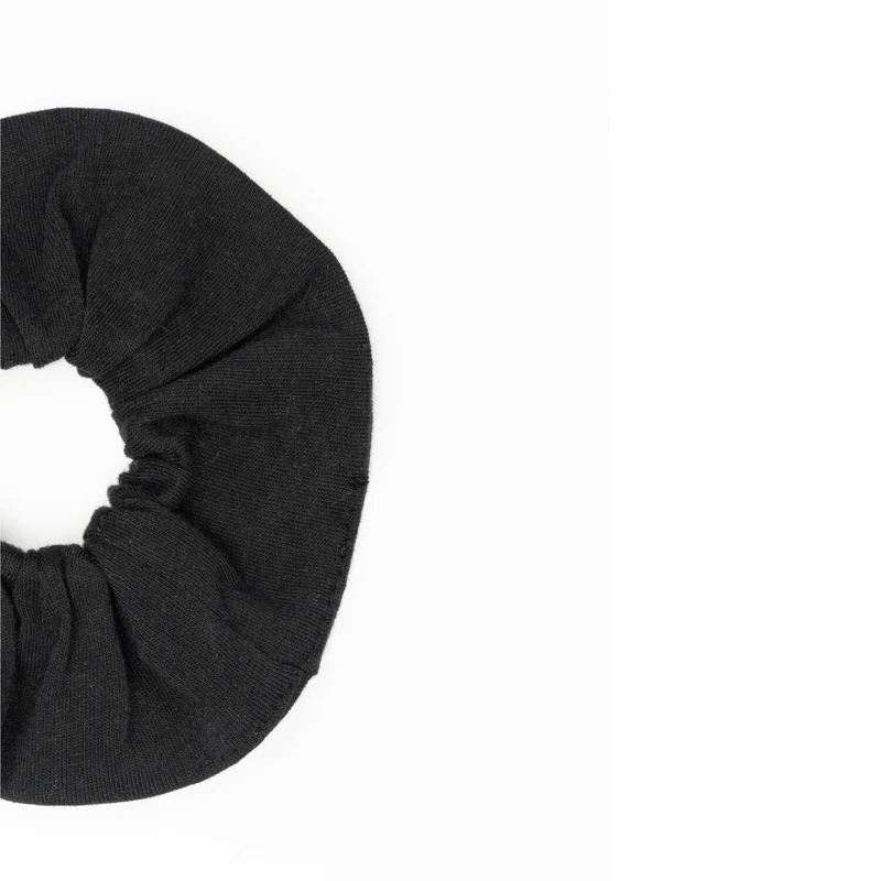 MELA Scrunchie Haargummi "AJITHA" - Schwarz