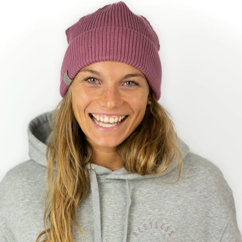 Restless Crew Unisex Fisherman BEANIE - Rose