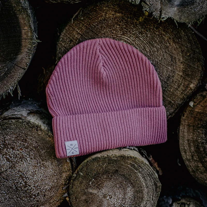 Restless Crew Unisex Fisherman BEANIE - Rose