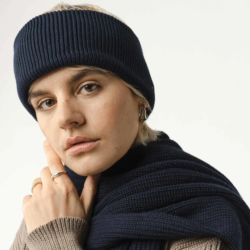 MELA Unisex Stirnband "KIRON" - navy