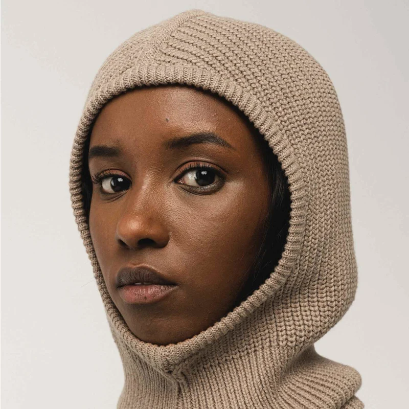 MELA Unisex Balaklava "MAHIMA" - hazel-melange
