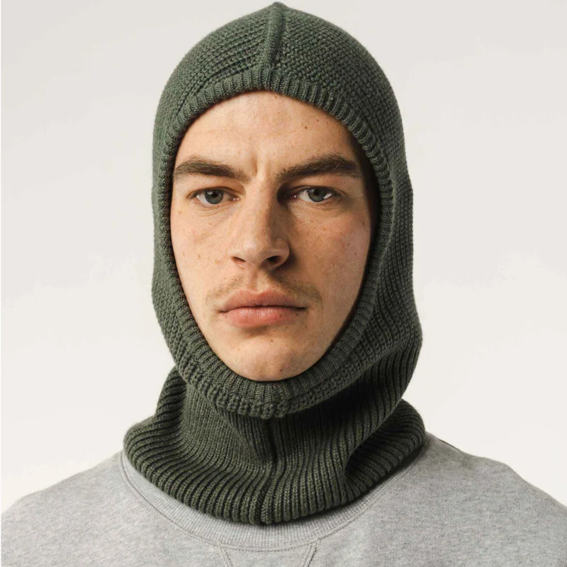 MELA Unisex Balaklava "MAHIMA" - grün-melange
