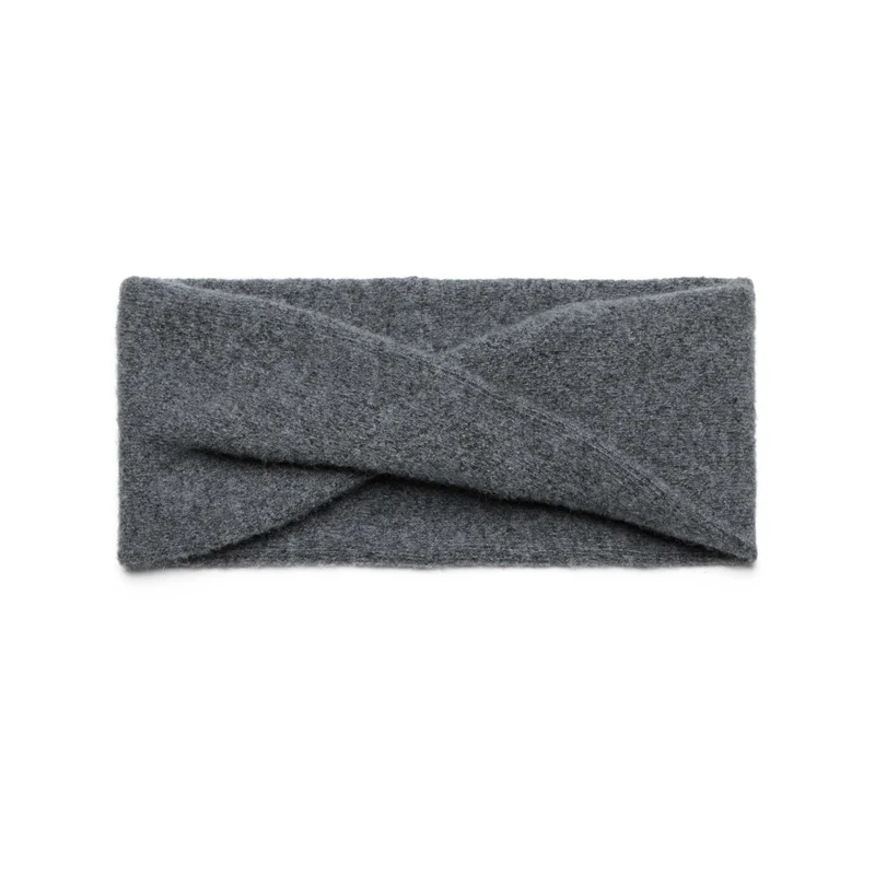 ARMEDANGELS Stirnband "MARTIAA RECYCLED WOOL" - mid grey melange