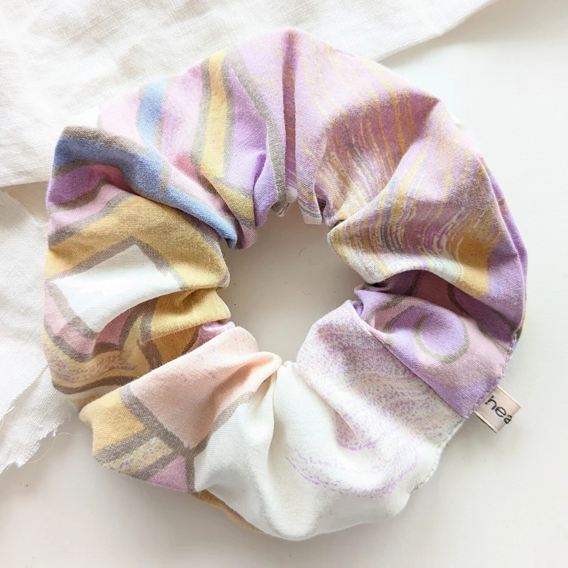Heavin Scrunchie "Pastell Grafic Print"