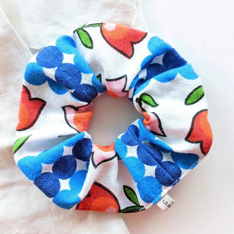 Heavin Scrunchie "Vintage Iconic Flower 70s"