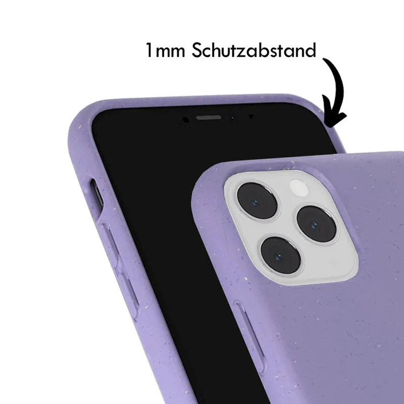 OCEANMATA Biologische Apple iPhone Connect Hülle "Flieder Edition"