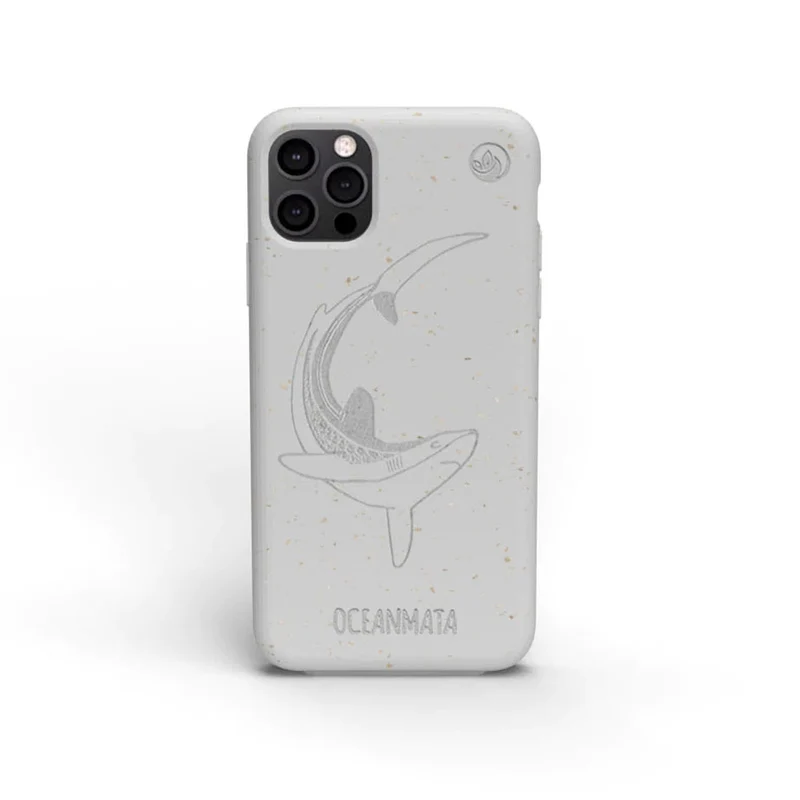 OCEANMATA Biologische Apple iPhone Hülle "Shark Edition"