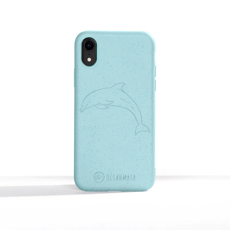 OCEANMATA Biologische Apple iPhone Hülle "Dolphin Edition"