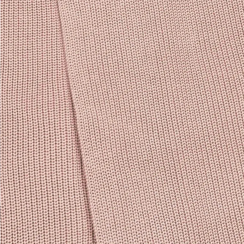MELA Unisex Rippstrick Schal "NAGNA" - rose