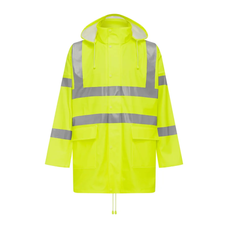 BISLEY FAHRENHEIT HI VIS Arbeitsregenjacke