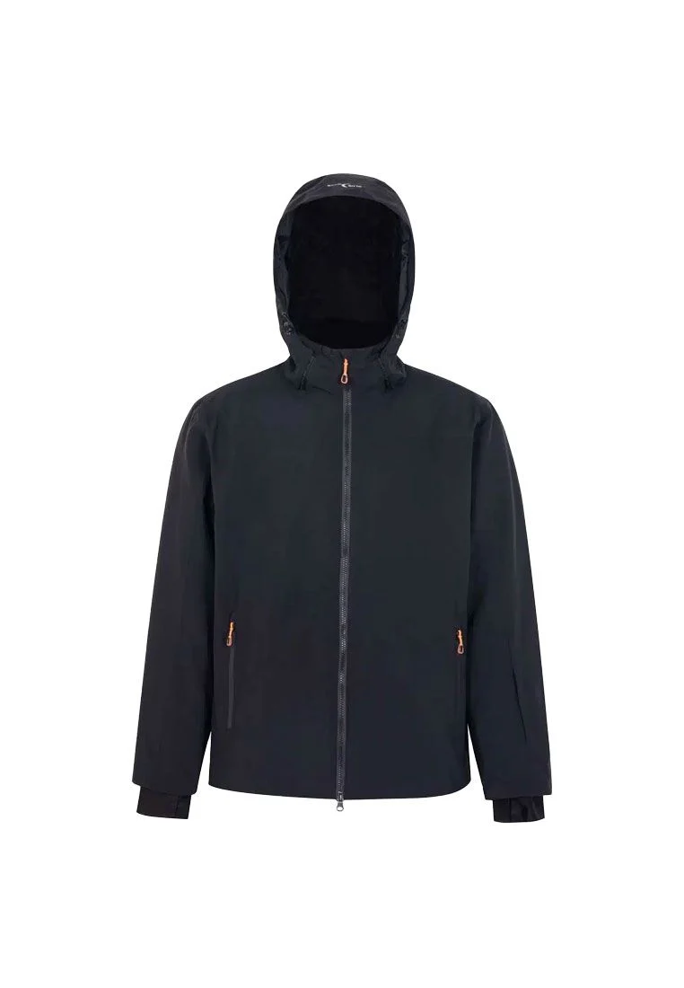 Blue Wave Herren Skijacke mit einstellbarer Kapuze und Schneefang Marvin 1309