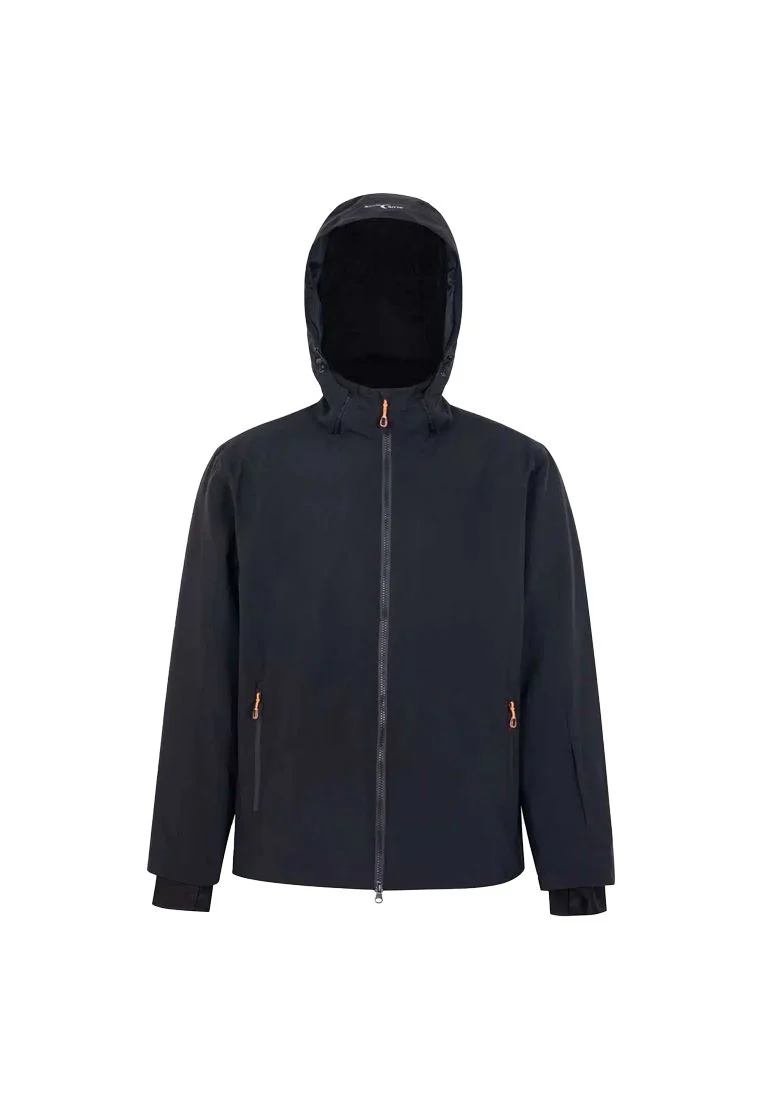 Blue Wave Herren Skijacke mit einstellbarer Kapuze und Schneefang Marvin 1309