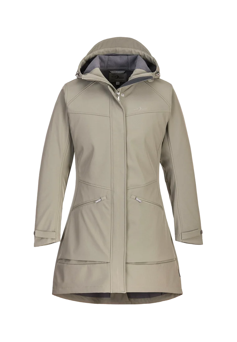 BLUE WAVE Damen Softshellmantel Klementine