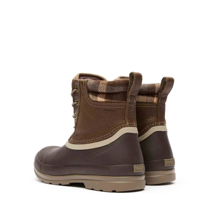 Women's Muck Originals Duck Lace-Up Leather Short Boots