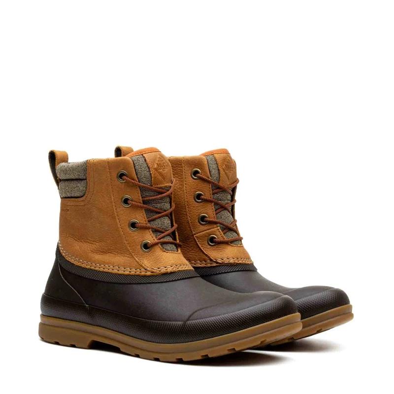 Men's Muck Originals Duck Lace-Up Leather Short Boots