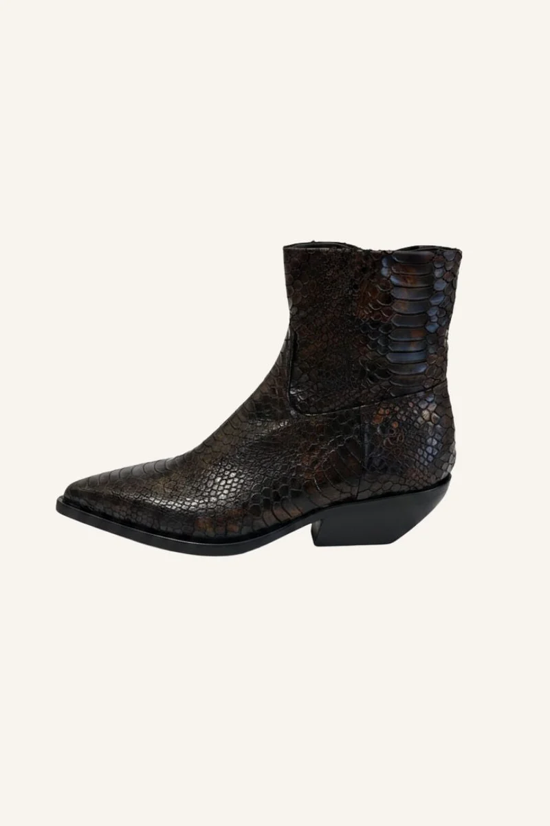 Stiefelette Indiana in Chocolat
