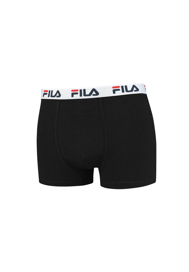 Fila Herren Boxershort 2er Pack schwarz/ weiß