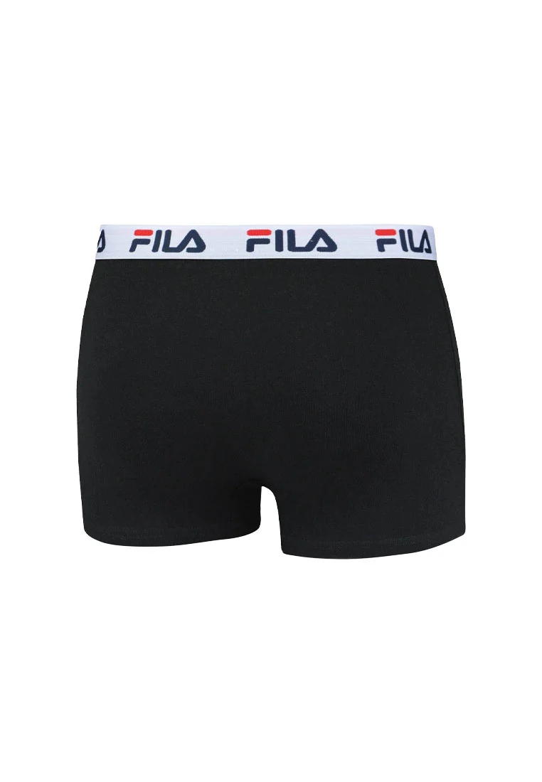 Fila Herren Boxershort 2er Pack schwarz/ weiß