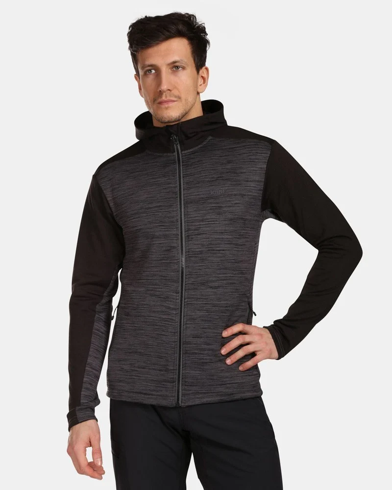 Kilpi Herren Fleecejacke Sevelen mit Kapuze
