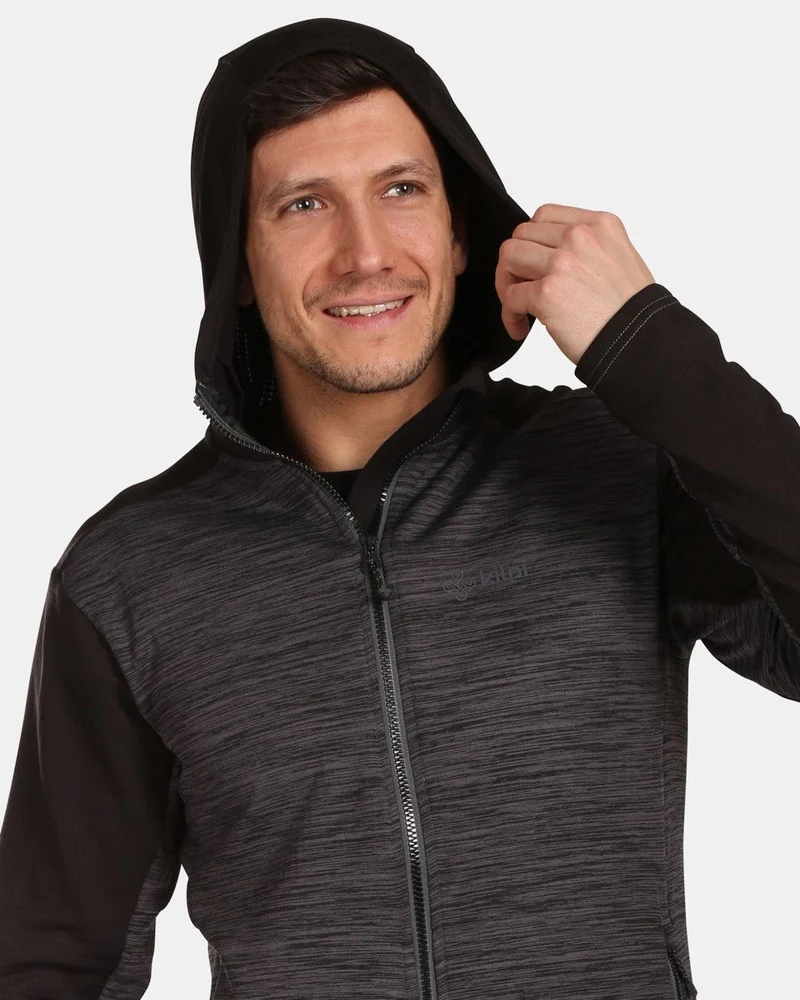 Kilpi Herren Fleecejacke Sevelen mit Kapuze