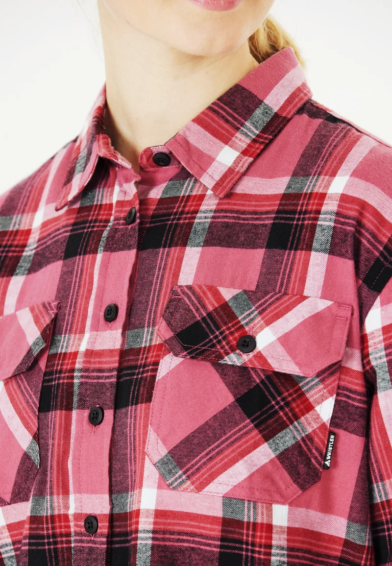 Whistler Damen Flanel-/ Outdoorhemd Christer