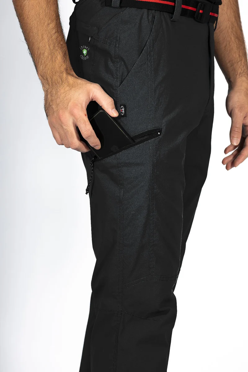 Maul Sport Herren Outdoor-/Krempelhose Greenstone 4760600 (grey)