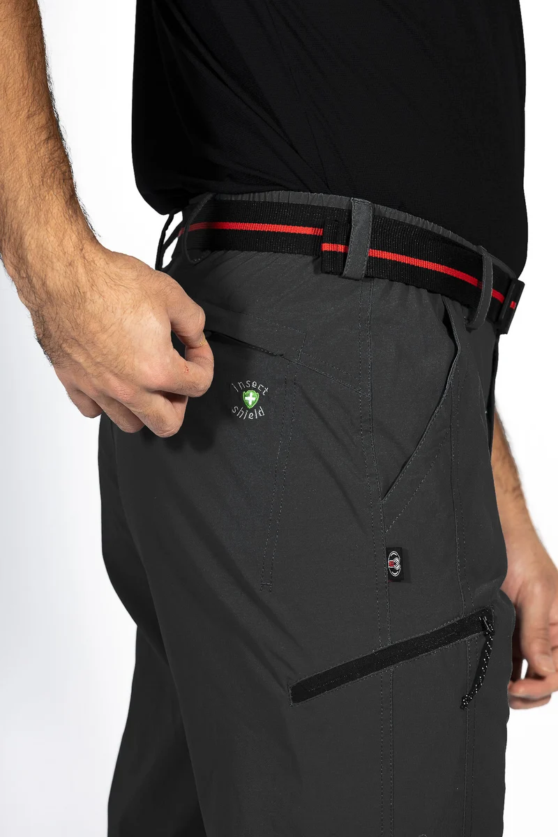 Maul Sport Herren Outdoor-/Krempelhose Greenstone 4760600 (grey)
