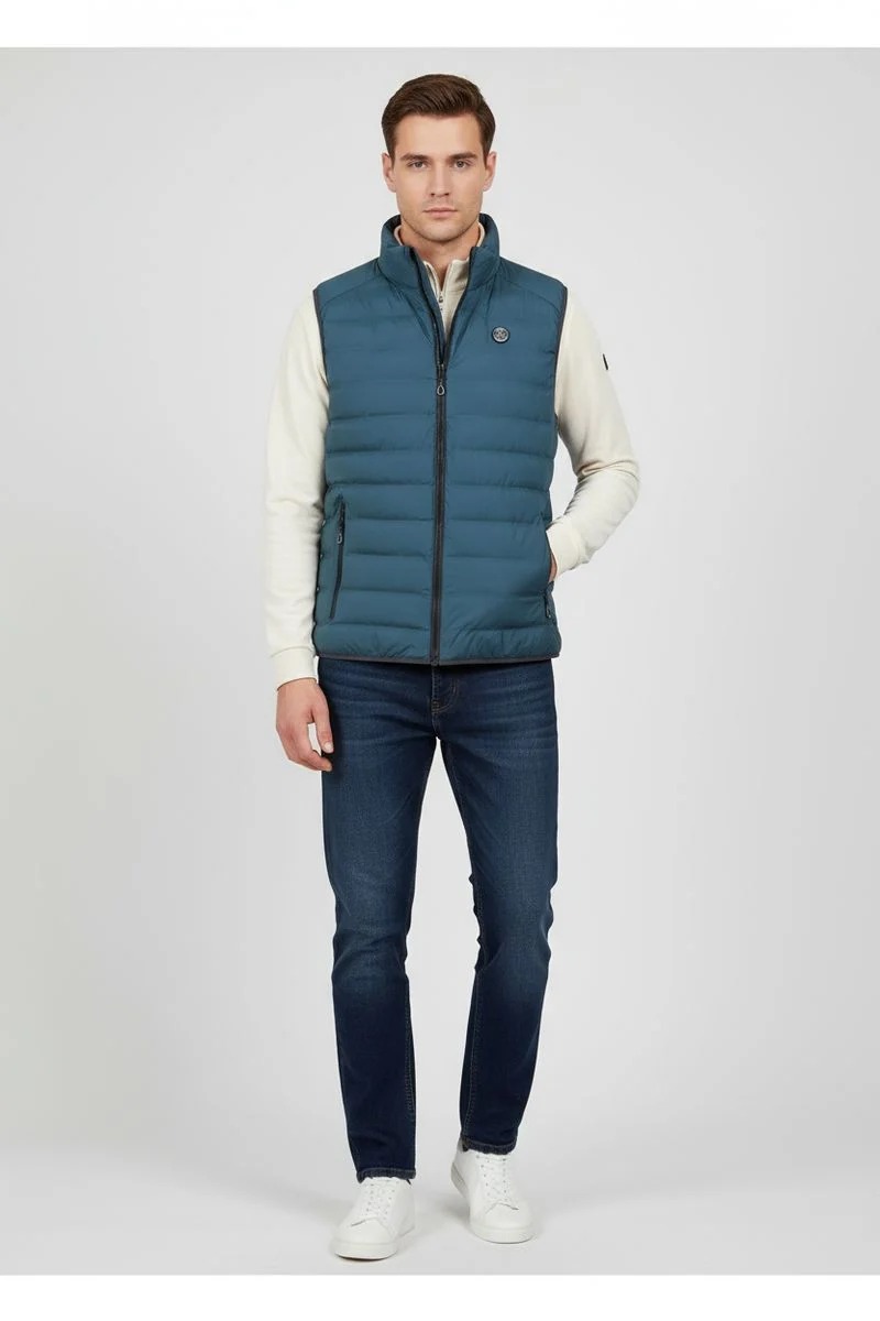 Blue Wave Herren Steppweste Max