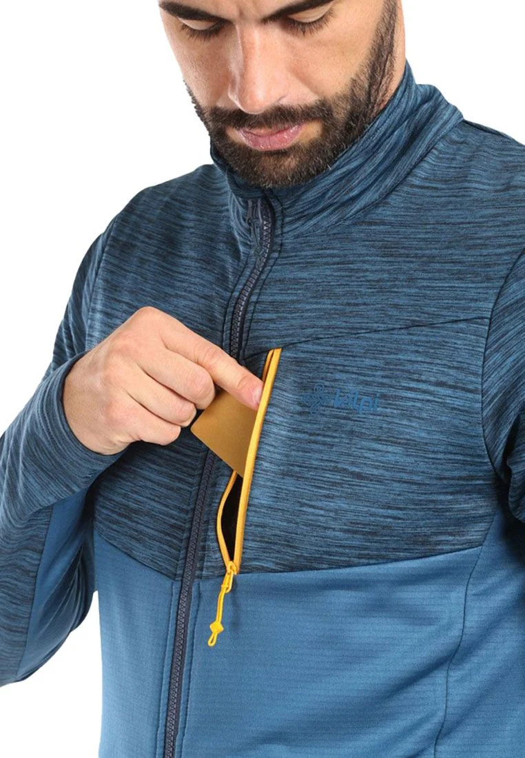 Kilpi Herren Midlayer mit Waffelfleece Innenfutter ERIN M
