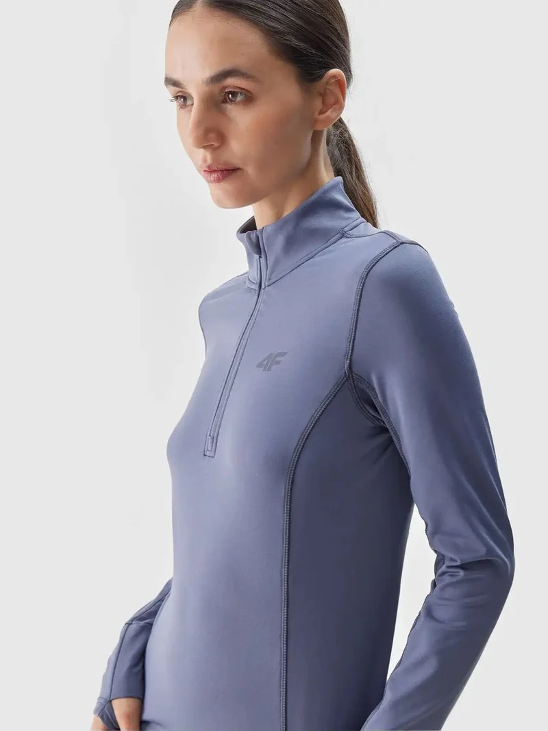 4F Damen Thermounterwäsche Midlayer Shirt UBRUM076