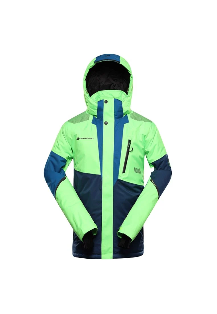Alpine Pro Herren Skijacke mit Kapuze und Schneefang DEAR