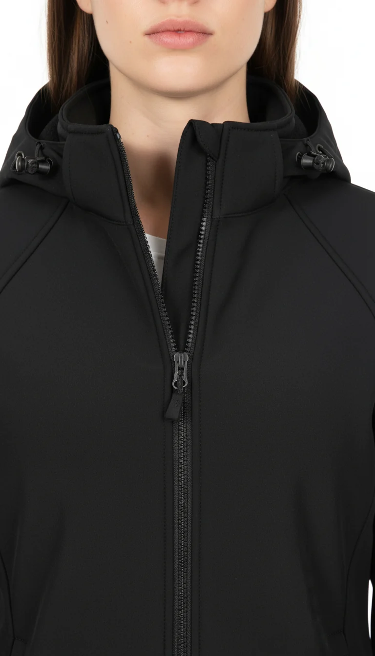 Blue Wave Damen Softshelljacke mit abnehmbarer Kapuze Maite 2224