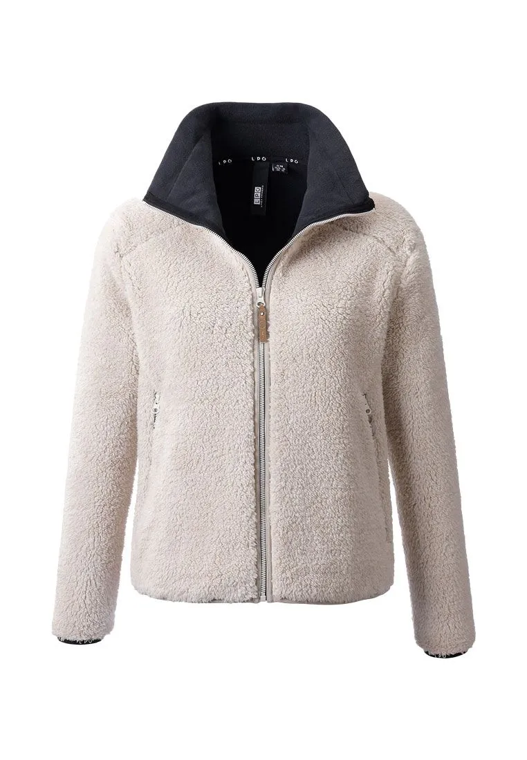 LPO Damen Fleecejacke aus Doubleface-Material Femke