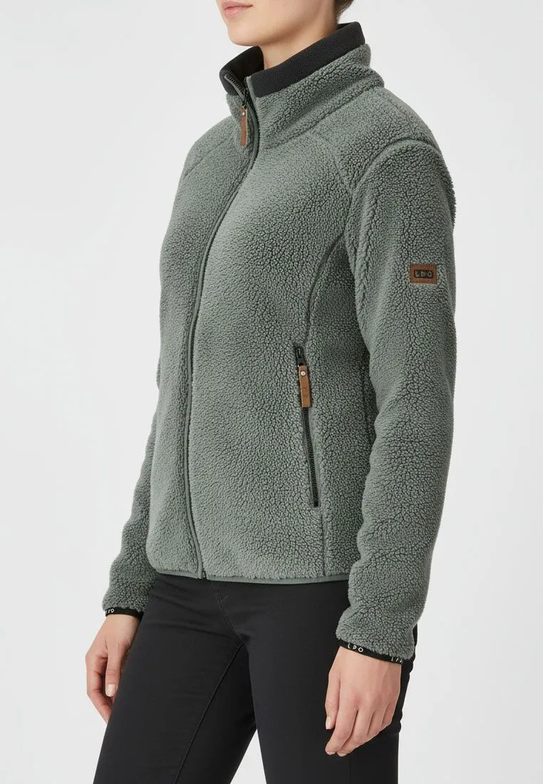 LPO Damen Fleecejacke aus Doubleface-Material Femke