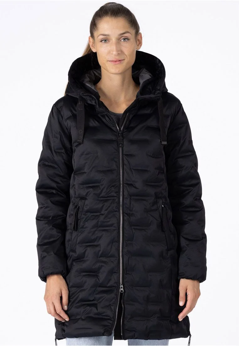 LPO Damen Steppmantel mit Kapuze Mara 991520